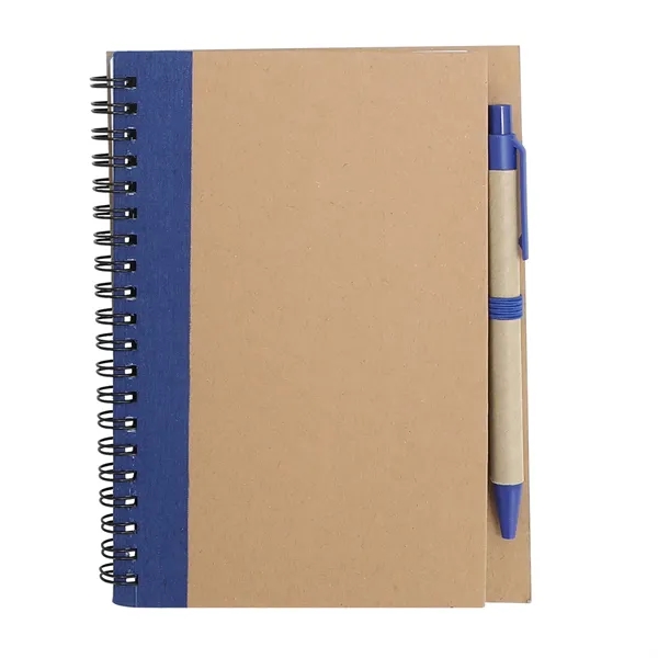 Eco Inspired Spiral Notebook & Pen - Eco Inspired Spiral Notebook & Pen - Image 3 of 10