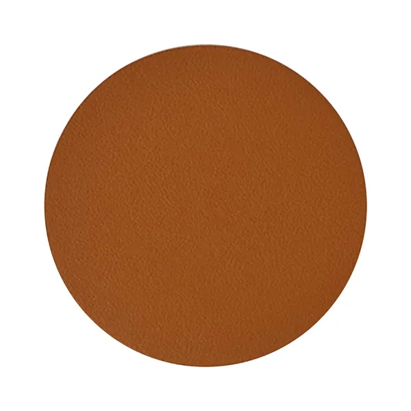 Cork Backing Leather Coaster - Cork Backing Leather Coaster - Image 5 of 6