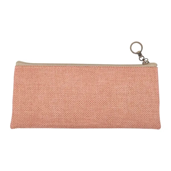 Cotton and Linen Pencil Pouch - Cotton and Linen Pencil Pouch - Image 1 of 3