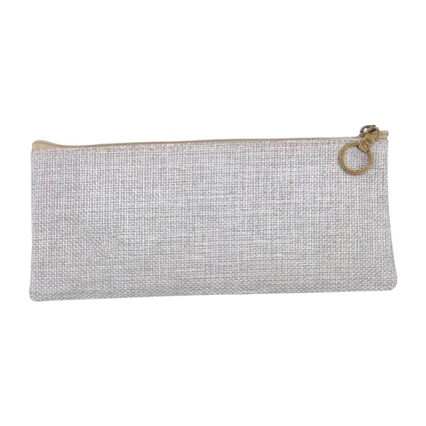 Cotton and Linen Pencil Pouch - Cotton and Linen Pencil Pouch - Image 2 of 3