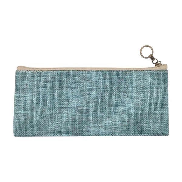 Cotton and Linen Pencil Pouch - Cotton and Linen Pencil Pouch - Image 3 of 3