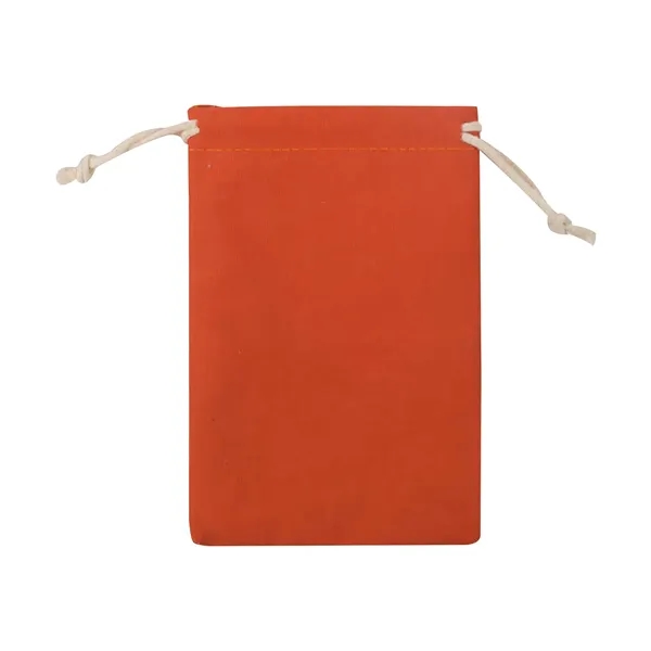 Cotton Gift Drawstring Pouch - Cotton Gift Drawstring Pouch - Image 2 of 3