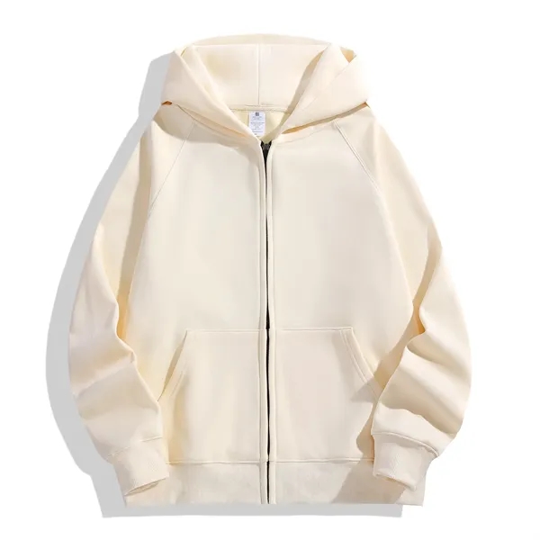 Cotton Hooded Sweatshirt - Cotton Hooded Sweatshirt - Image 3 of 6