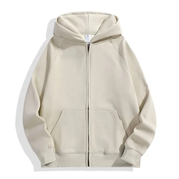 Cotton Hooded Sweatshirt - Cotton Hooded Sweatshirt - Image 4 of 6