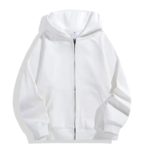 Cotton Hooded Sweatshirt - Cotton Hooded Sweatshirt - Image 6 of 6