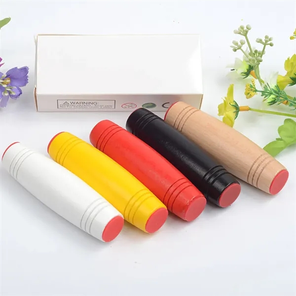 Creative Wooden Rolling Fidget Stick - Creative Wooden Rolling Fidget Stick - Image 2 of 3