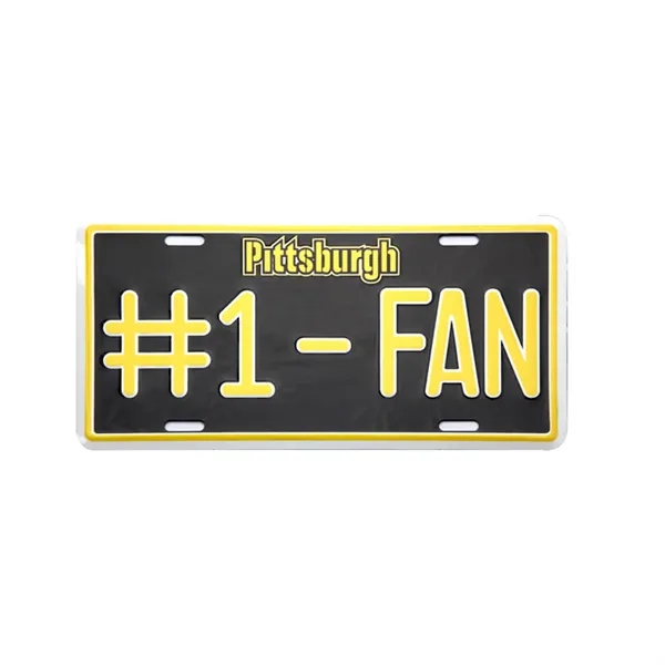 Custom Embossed Metal Auto License Plate - Custom Embossed Metal Auto License Plate - Image 4 of 4