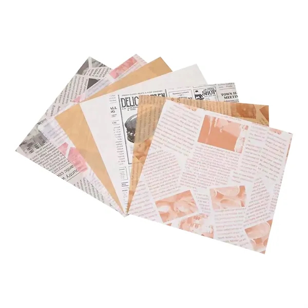 Custom Printed Food Wrapping Paper - Custom Printed Food Wrapping Paper - Image 1 of 6