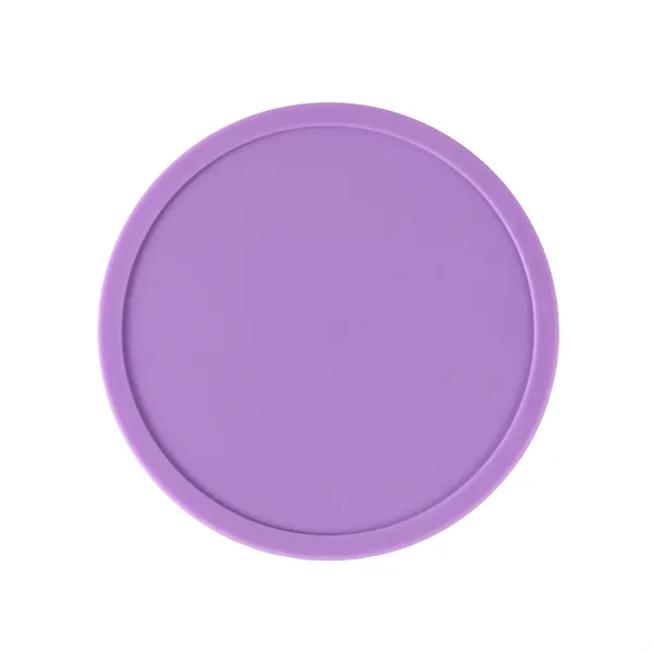 Custom Round Silicone Coaster - Custom Round Silicone Coaster - Image 5 of 8