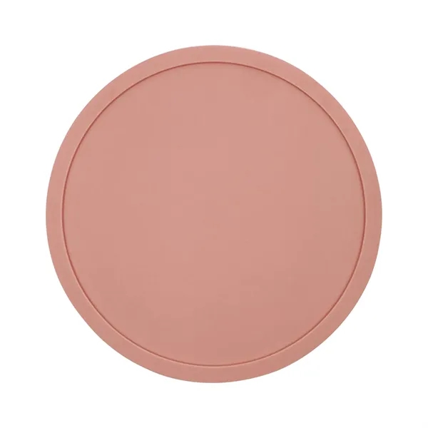 Custom Round Silicone Coaster - Custom Round Silicone Coaster - Image 7 of 8