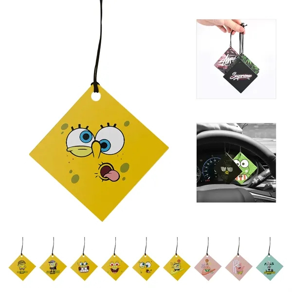 Custom Shape Paper Air Freshener - Custom Shape Paper Air Freshener - Image 0 of 6