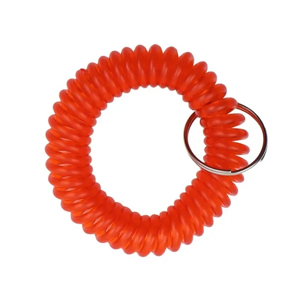 Custom Spiral Wrist Coil Keychain W/ Tag - Custom Spiral Wrist Coil Keychain W/ Tag - Image 2 of 11