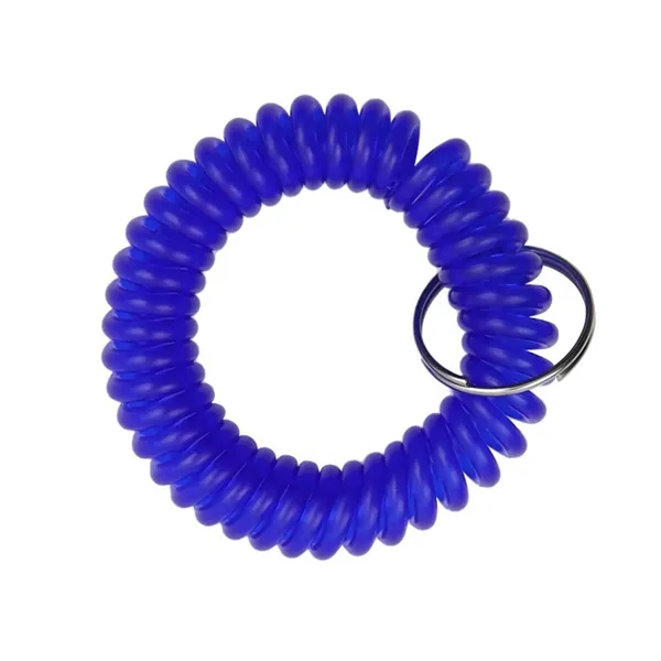 Custom Spiral Wrist Coil Keychain W/ Tag - Custom Spiral Wrist Coil Keychain W/ Tag - Image 4 of 11
