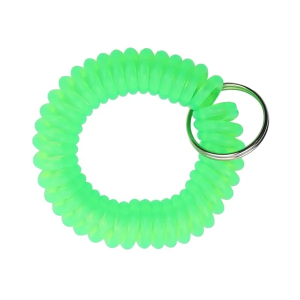 Custom Spiral Wrist Coil Keychain W/ Tag - Custom Spiral Wrist Coil Keychain W/ Tag - Image 5 of 11