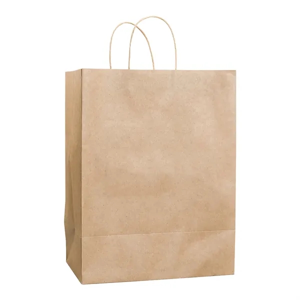 Custom Size Kraft Paper Bag W/ Handle - Custom Size Kraft Paper Bag W/ Handle - Image 3 of 3