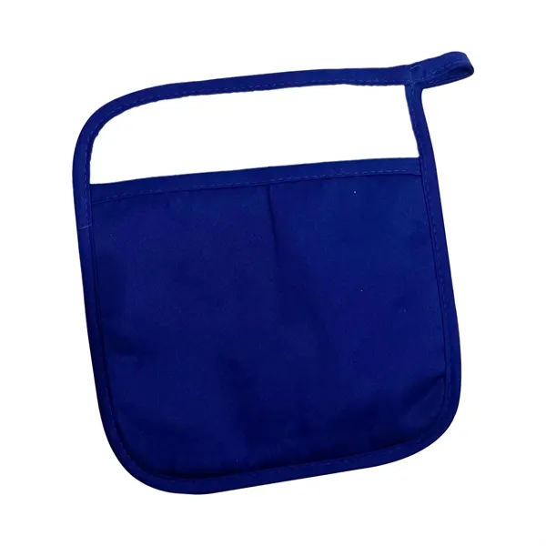 Cotton Pot Holder W/ Pocket - Cotton Pot Holder W/ Pocket - Image 4 of 5