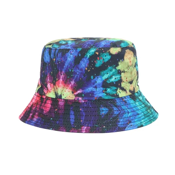 Customized Tie Dye Bucket Hat - Customized Tie Dye Bucket Hat - Image 1 of 7