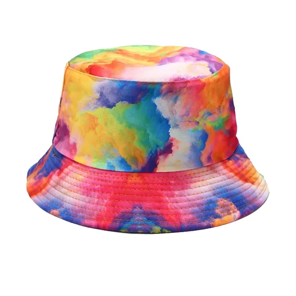 Customized Tie Dye Bucket Hat - Customized Tie Dye Bucket Hat - Image 5 of 7