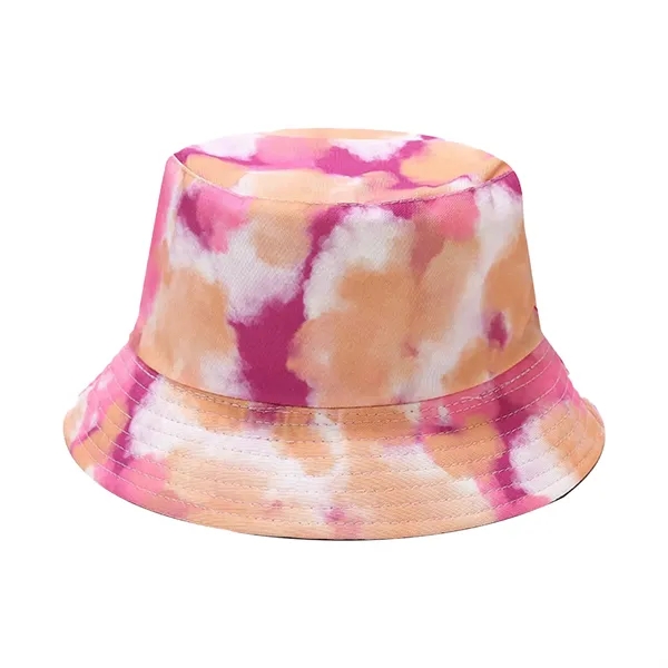 Customized Tie Dye Bucket Hat - Customized Tie Dye Bucket Hat - Image 6 of 7