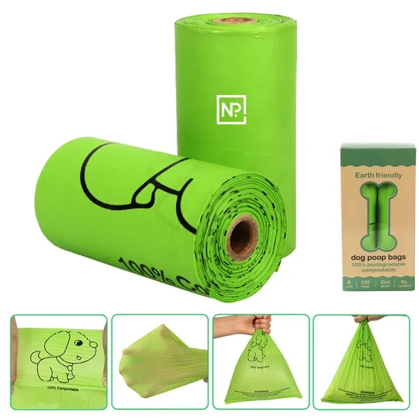 Custom Biodegradable Compostable Dog Poop Bags - Custom Biodegradable Compostable Dog Poop Bags - Image 0 of 6