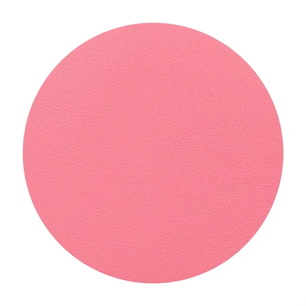 Double Sided Colors PU Leather Coaster - Double Sided Colors PU Leather Coaster - Image 1 of 3