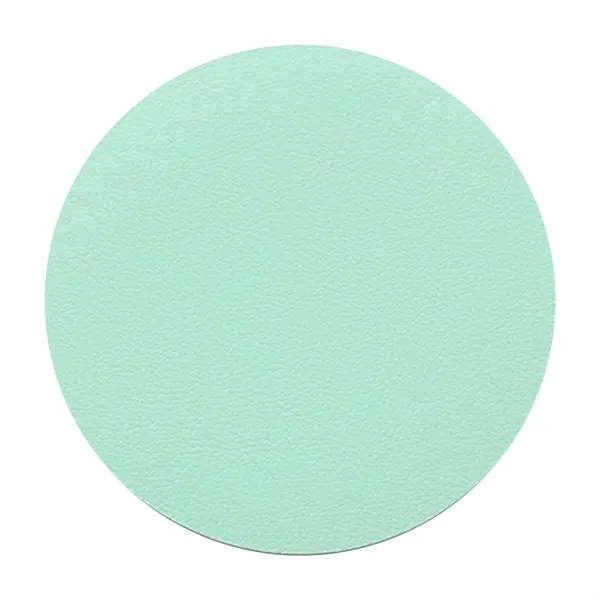 Double Sided Colors PU Leather Coaster - Double Sided Colors PU Leather Coaster - Image 2 of 3