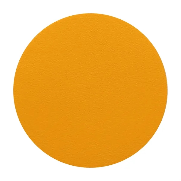 Double Sided Colors PU Leather Coaster - Double Sided Colors PU Leather Coaster - Image 3 of 3