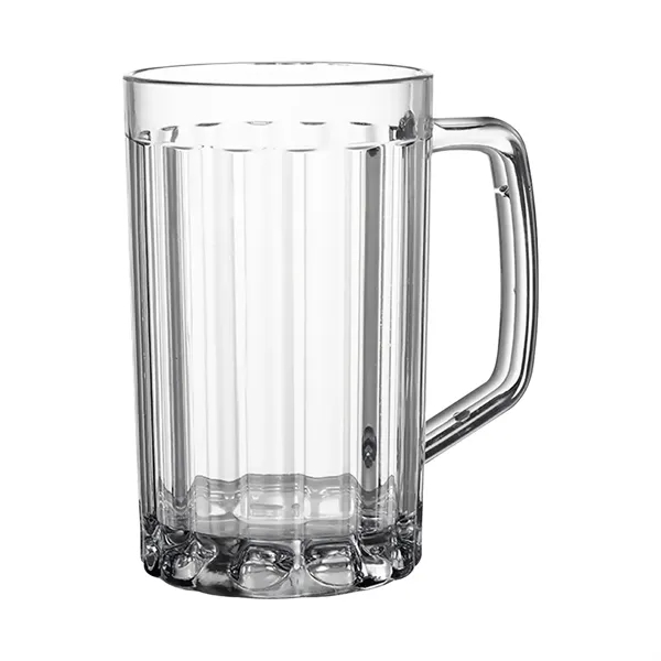 Eco Friendly Clear Acrylic Beer Cups with Handle - Eco Friendly Clear Acrylic Beer Cups with Handle - Image 3 of 3
