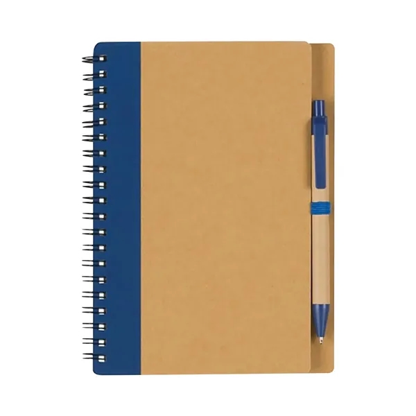 Eco Inspired Spiral Notebook & Pen - Eco Inspired Spiral Notebook & Pen - Image 7 of 10