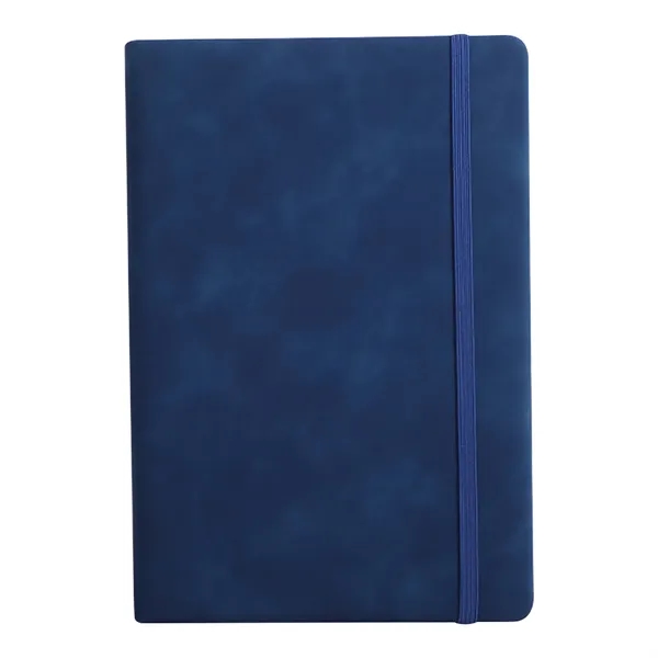 Elastic Band A5 Leather Notebook With Pen Holder - Elastic Band A5 Leather Notebook With Pen Holder - Image 2 of 3