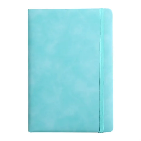 Elastic Band A5 Leather Notebook With Pen Holder - Elastic Band A5 Leather Notebook With Pen Holder - Image 3 of 3