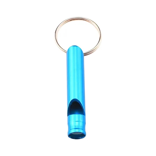 Mini Aluminum Whistle Keyring Keychain - Mini Aluminum Whistle Keyring Keychain - Image 2 of 6