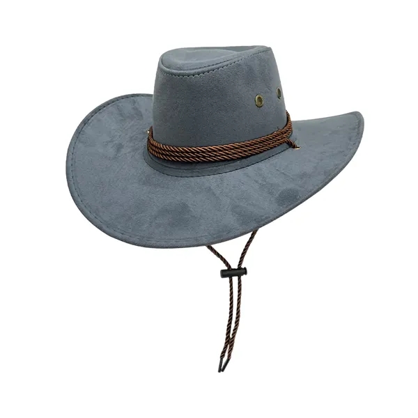 Suede Cowboy Hat - Suede Cowboy Hat - Image 11 of 11