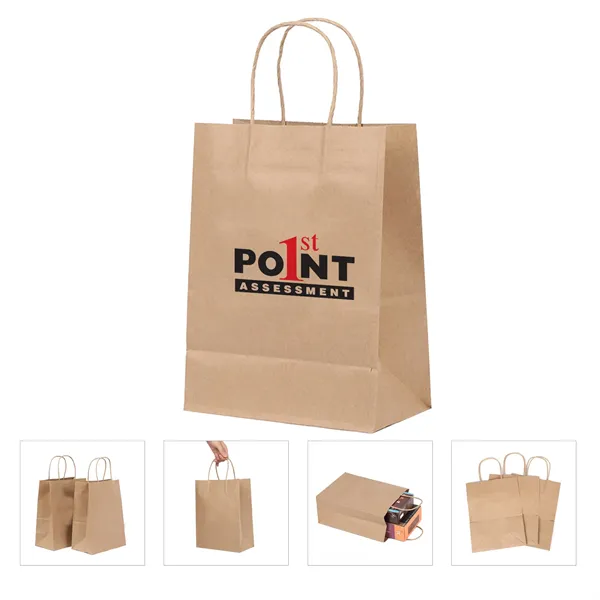 Kraft Paper Take Out Bag - Kraft Paper Take Out Bag - Image 0 of 9