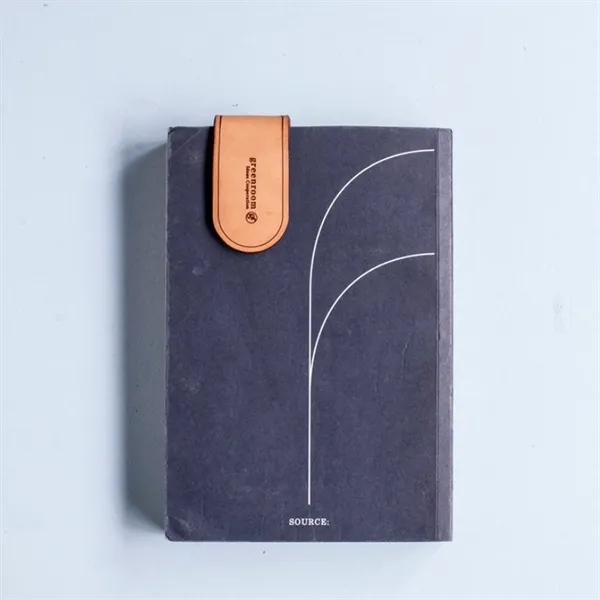 Magnetic PU Leather Bookmark - Magnetic PU Leather Bookmark - Image 0 of 9