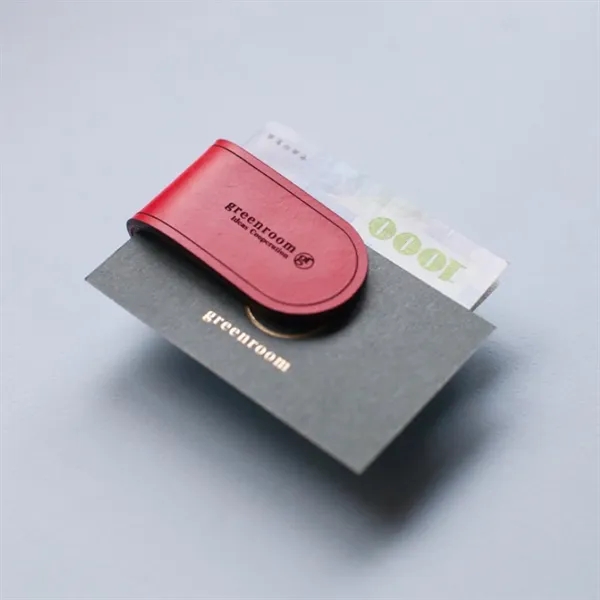Magnetic PU Leather Bookmark - Magnetic PU Leather Bookmark - Image 1 of 9