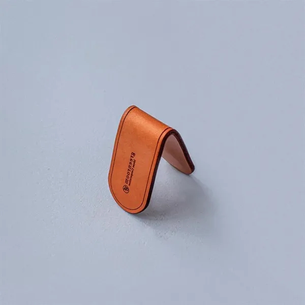 Magnetic PU Leather Bookmark - Magnetic PU Leather Bookmark - Image 6 of 9