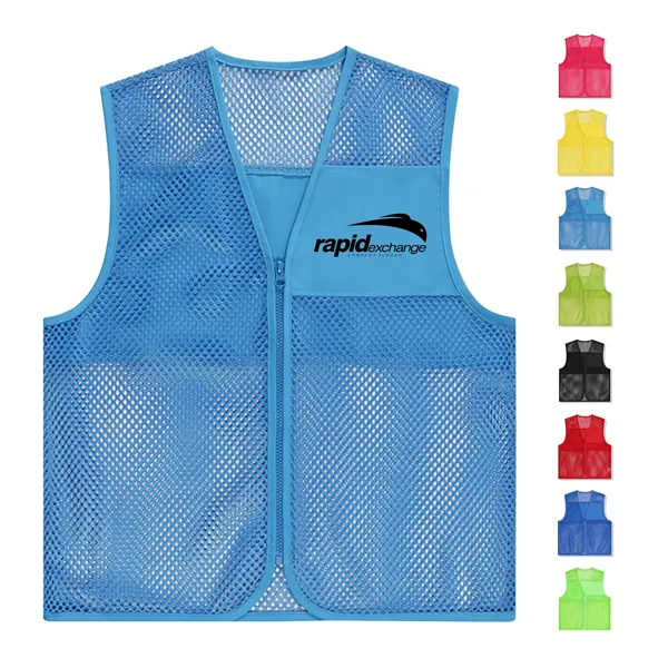 Mesh Volunteer Safety Vest - Mesh Volunteer Safety Vest - Image 0 of 6