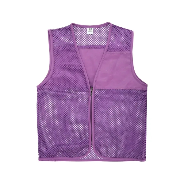 Mesh Volunteer Safety Vest - Mesh Volunteer Safety Vest - Image 2 of 6
