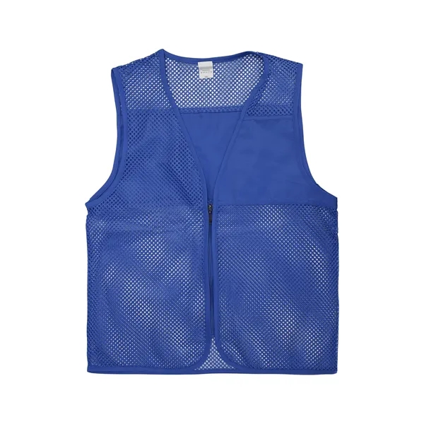 Mesh Volunteer Safety Vest - Mesh Volunteer Safety Vest - Image 3 of 6