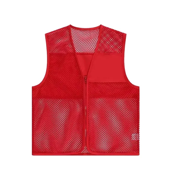 Mesh Volunteer Safety Vest - Mesh Volunteer Safety Vest - Image 5 of 6
