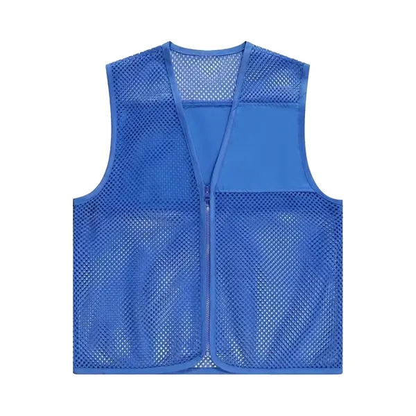 Mesh Volunteer Safety Vest - Mesh Volunteer Safety Vest - Image 6 of 6