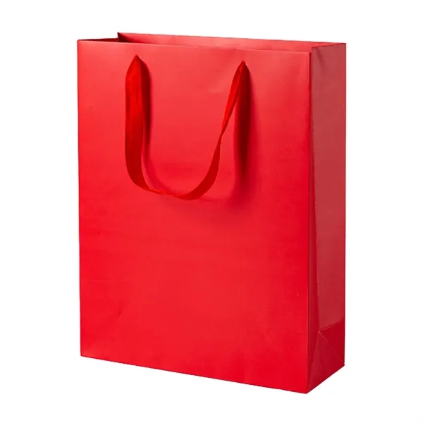 Mini Full Color Laminated Glossy Euro Tote Bag - Mini Full Color Laminated Glossy Euro Tote Bag - Image 2 of 3