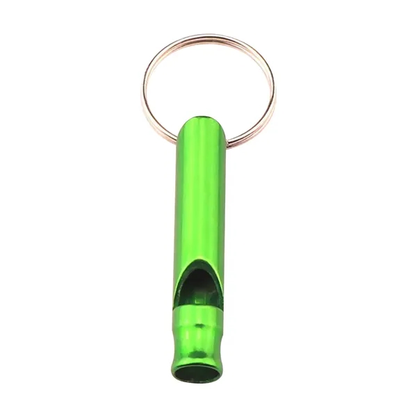 Mini Aluminum Whistle Keyring Keychain - Mini Aluminum Whistle Keyring Keychain - Image 3 of 6