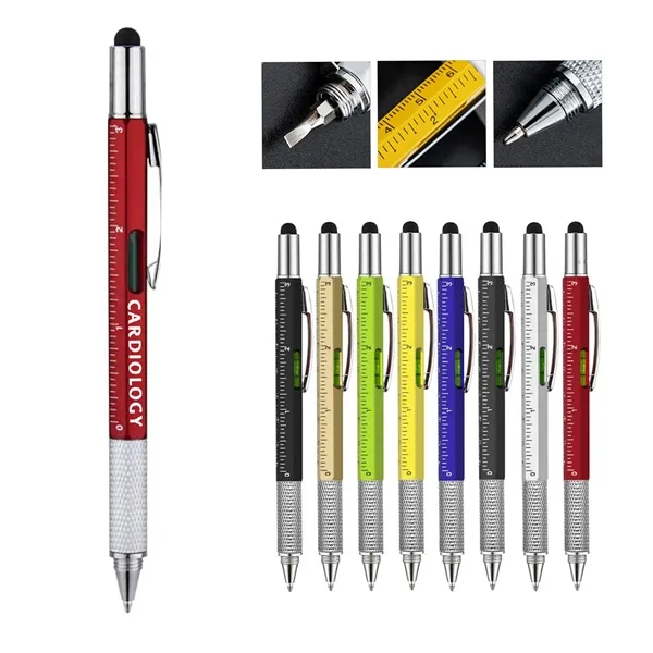 Multi Functional Screwdriver Tool Pen W/ Scale Ruler - Multi Functional Screwdriver Tool Pen W/ Scale Ruler - Image 0 of 13