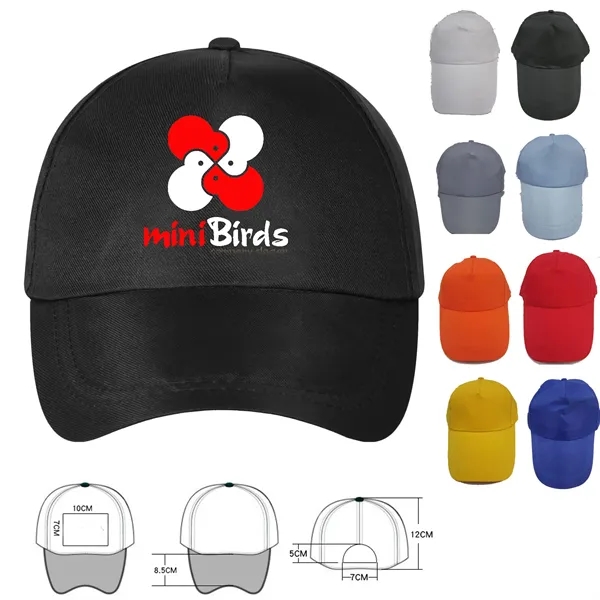 Polyester Baseball Cap Dad Unstructured Hat