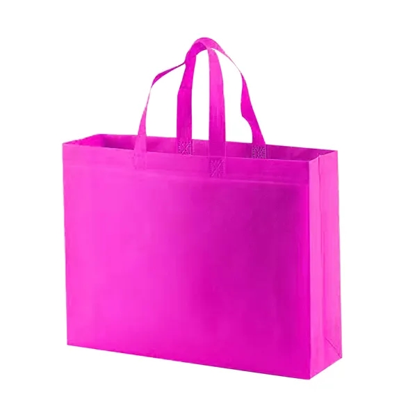 Non Woven Shopper Tote Bag 15.7"X11.8"X4" - Non Woven Shopper Tote Bag 15.7"X11.8"X4" - Image 3 of 6