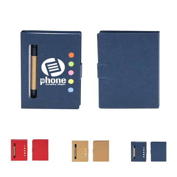 Notebook With Sticky Notes - Notebook With Sticky Notes - Image 0 of 3