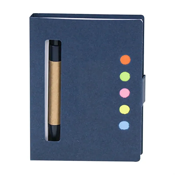 Notebook With Sticky Notes - Notebook With Sticky Notes - Image 1 of 3