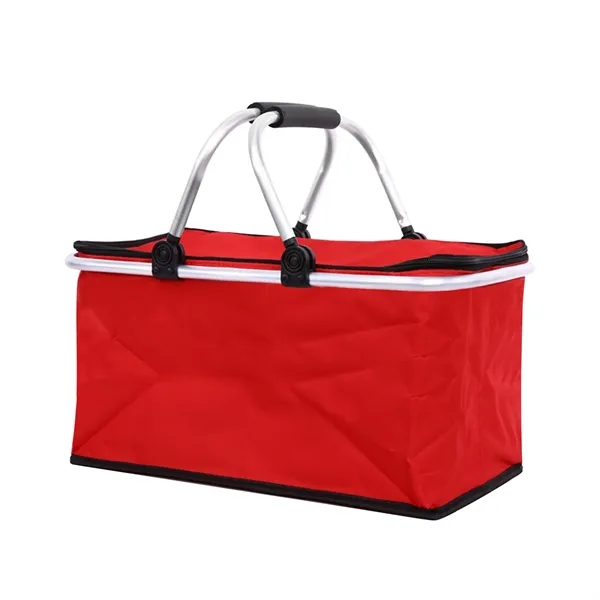 Outdoor Beach Cooler Basket Bag - Outdoor Beach Cooler Basket Bag - Image 3 of 11